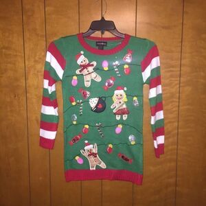 Girls Christmas sweater as L (14) NWT